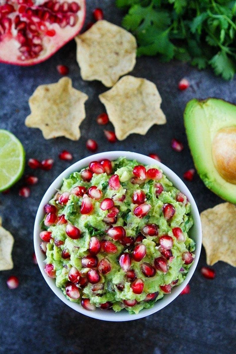 Sprinkle On Pomegranate Seeds
