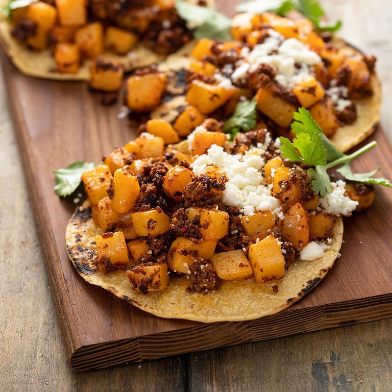 Mexican Papas con Chorizo