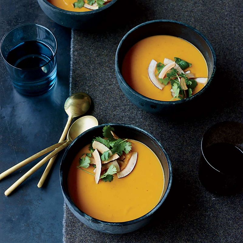 Sweet Potato Coconut Curry Soup