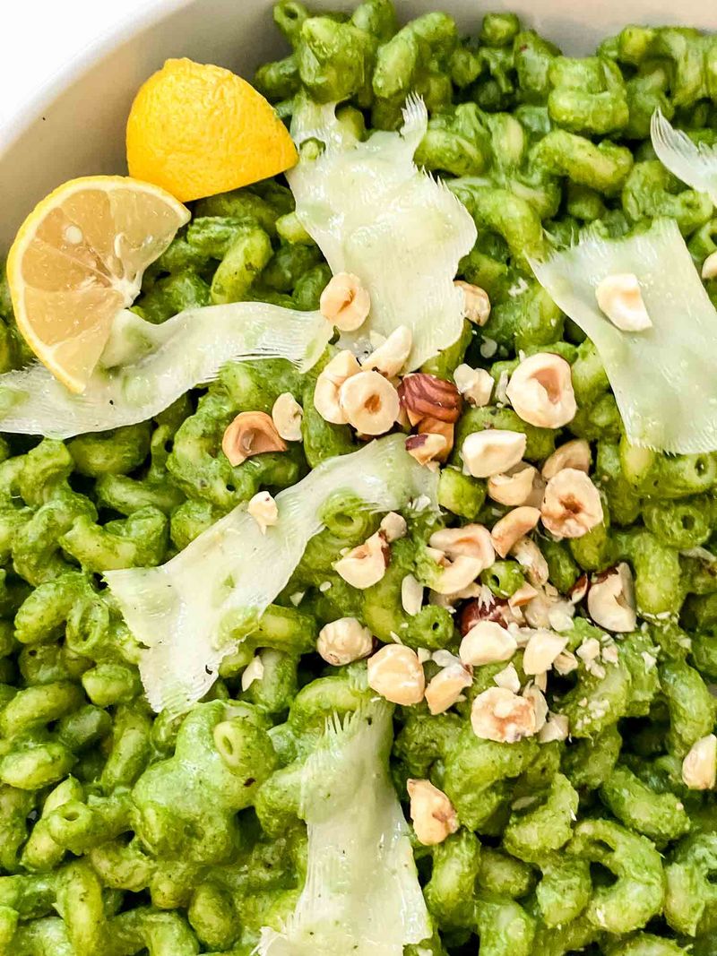 Hazelnut Pesto Pasta