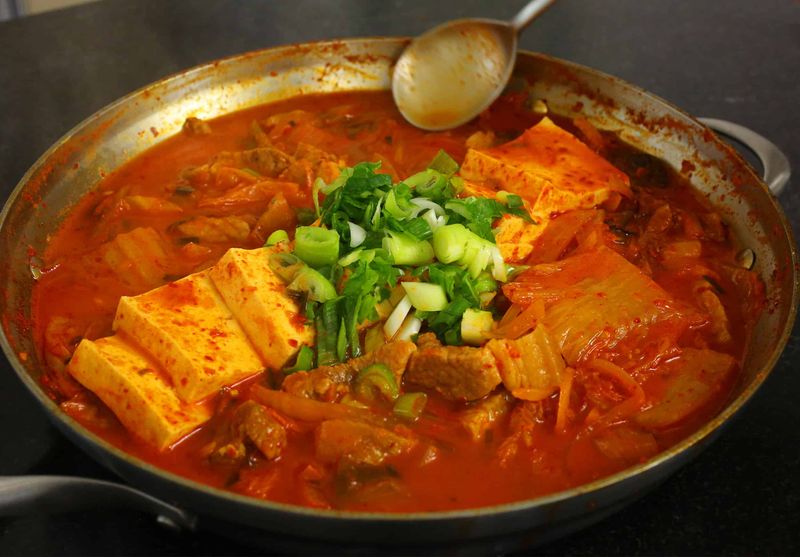Korean Kimchi Jjigae for Kimjang