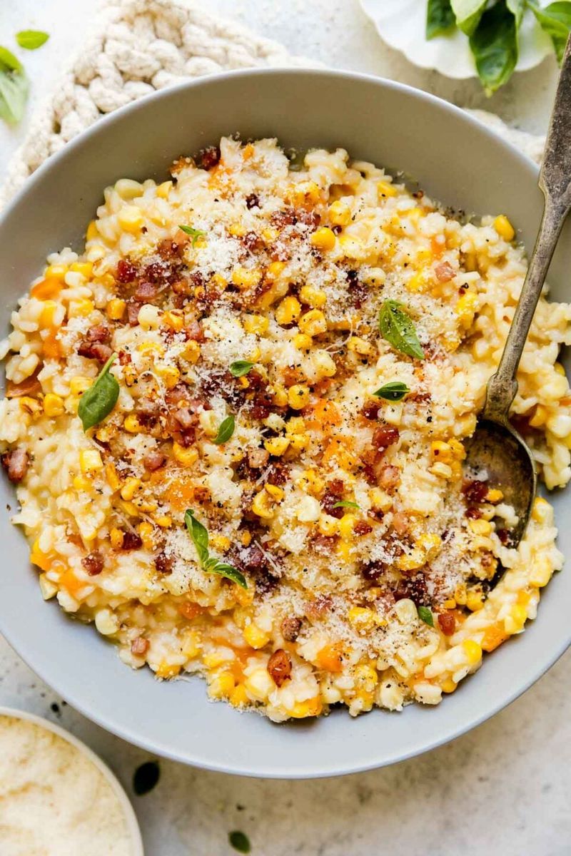 Creamed Corn With Bacon