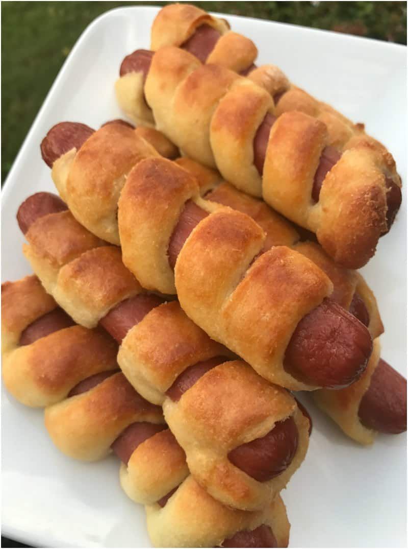 Fathead Dough Pigs in a Blanket