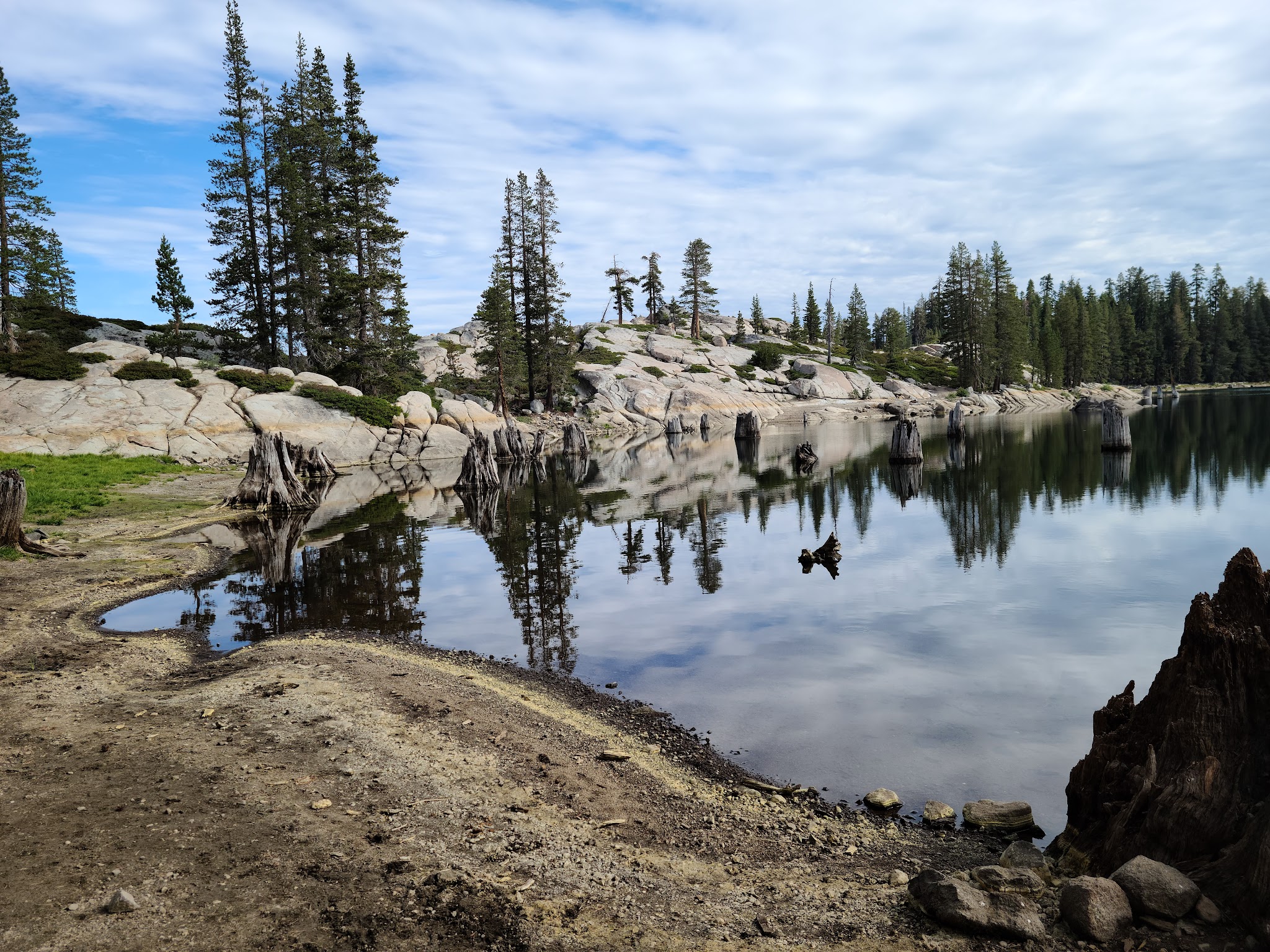 Sterling Lake: A Rustic Finish in the High Sierra