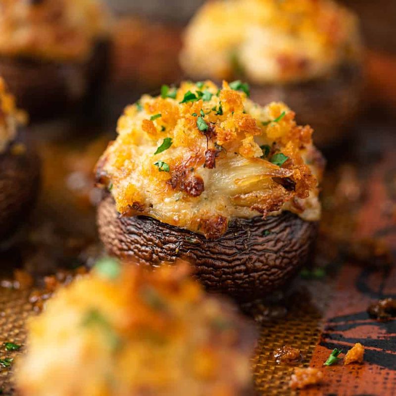 Crab Stuffed Mushrooms