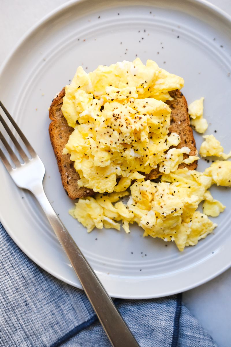 Fluffy Scrambled Eggs