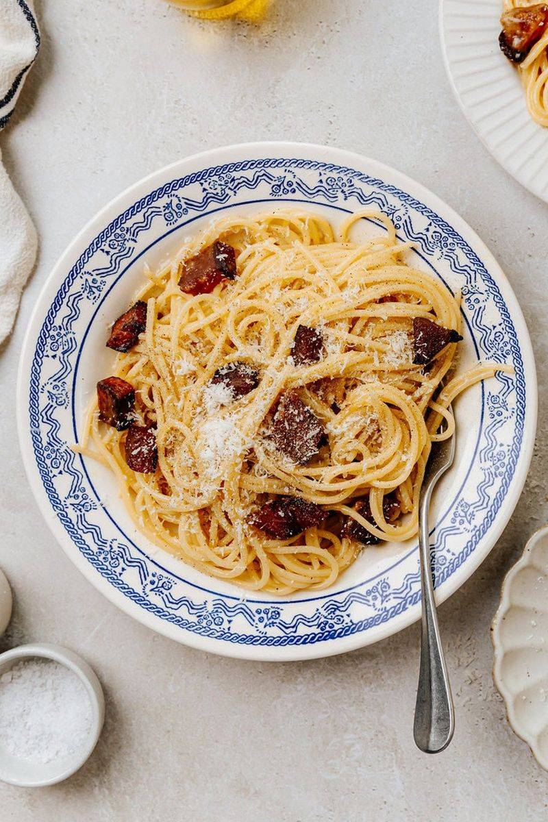 Spaghetti Carbonara: Richness Without the Cream