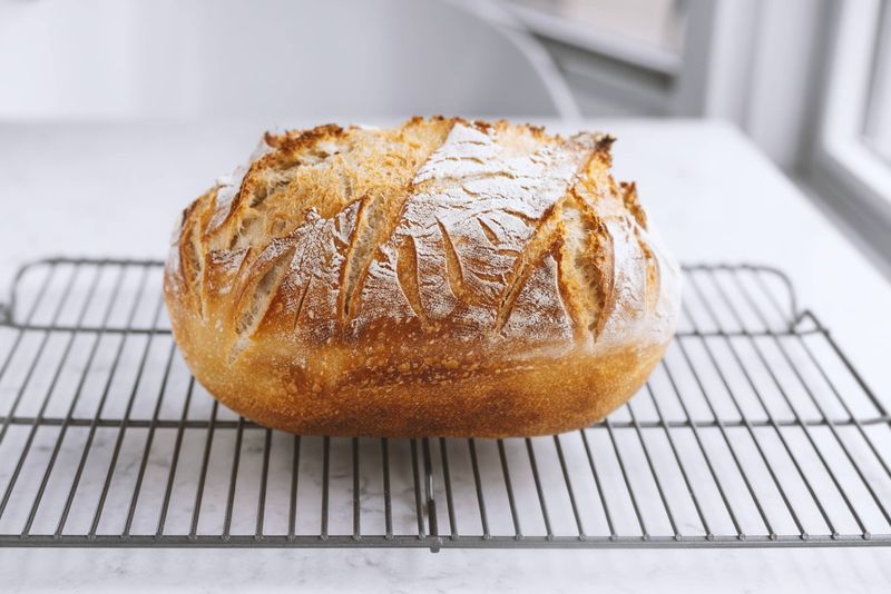 Fresh Bread Out Of The Oven