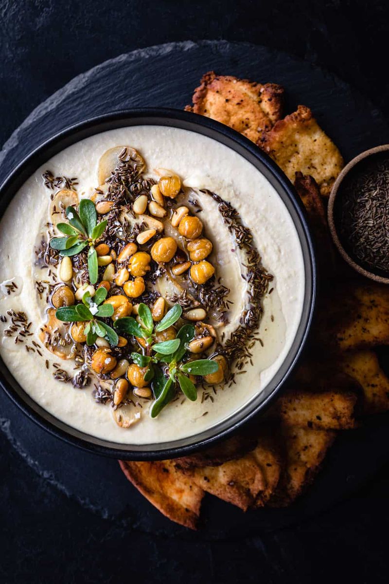 Hummus with Toppings