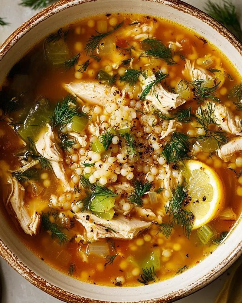 Couscous Chicken Soup