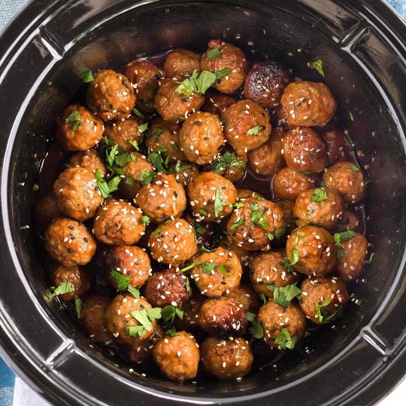 Honey Garlic Meatballs