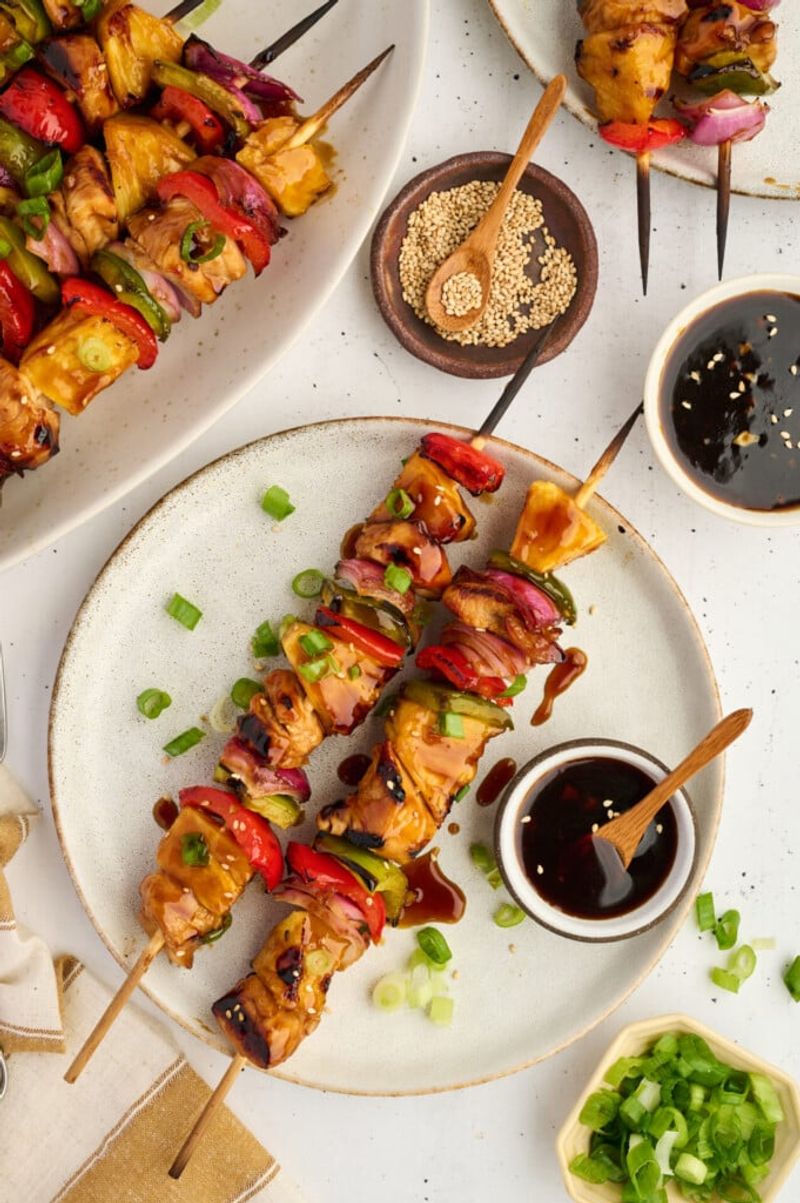 Teriyaki Chicken Skewers