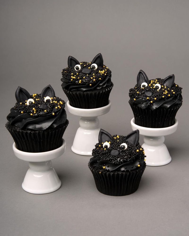 Black Cat Cupcakes