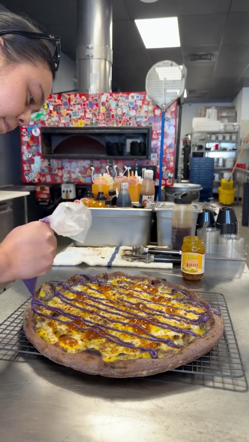 Mango Sticky Rice Pizza