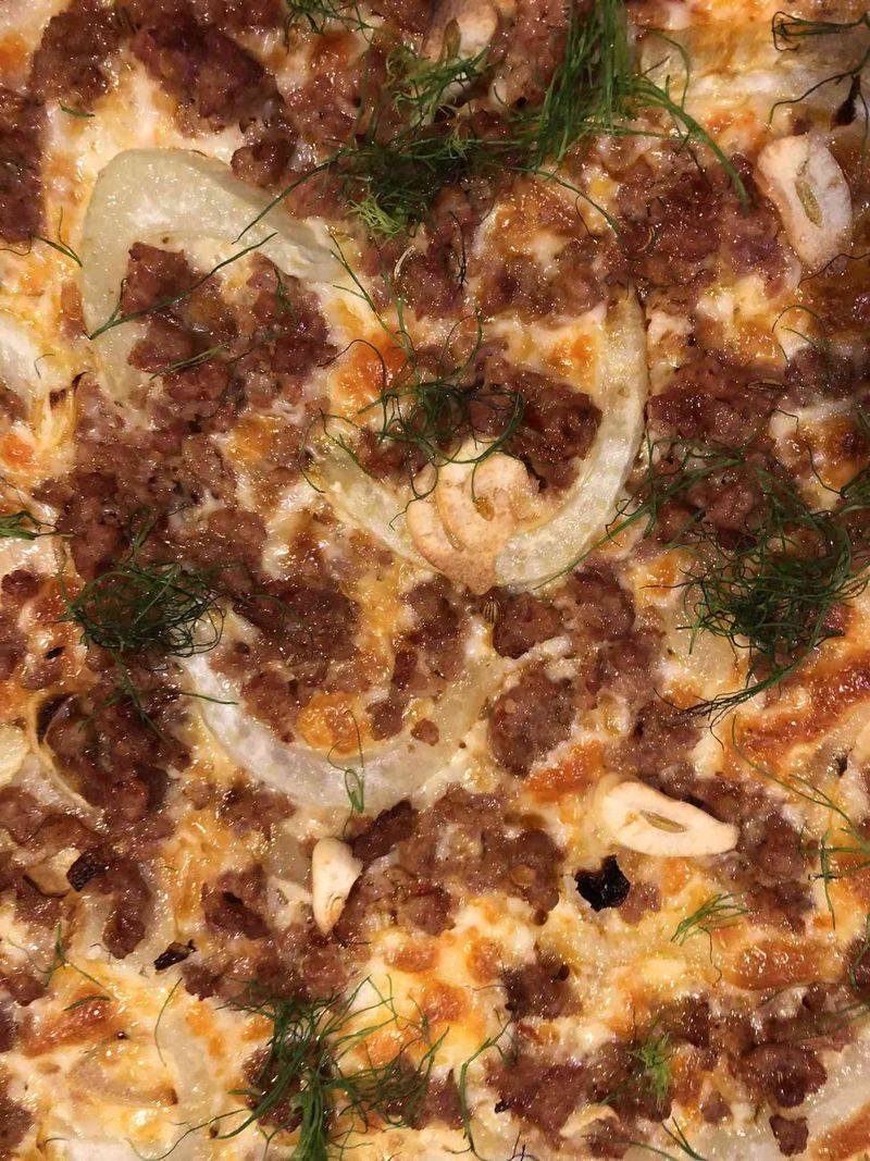 Fennel Pizza Topping