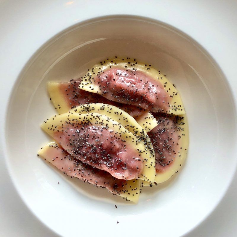 Beet and Poppy Seed