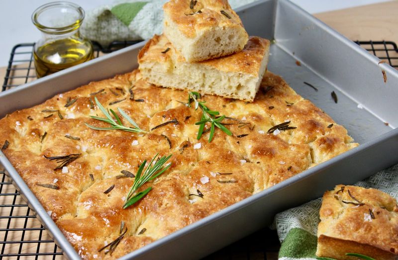 Cheesy Herb Focaccia