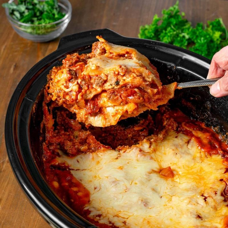 Crockpot Lasagna