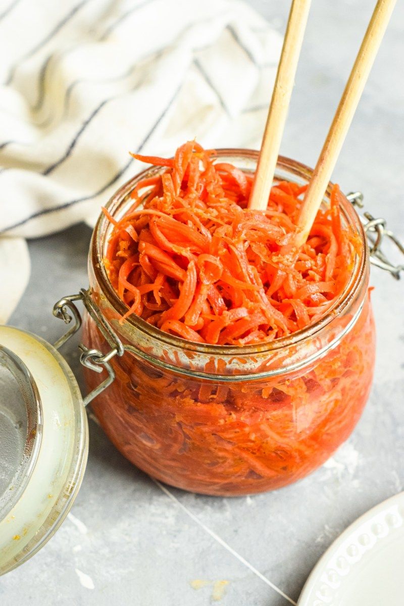 Korean Carrot Kimchi