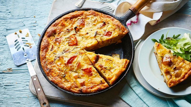 Leftover Veggie Frittata