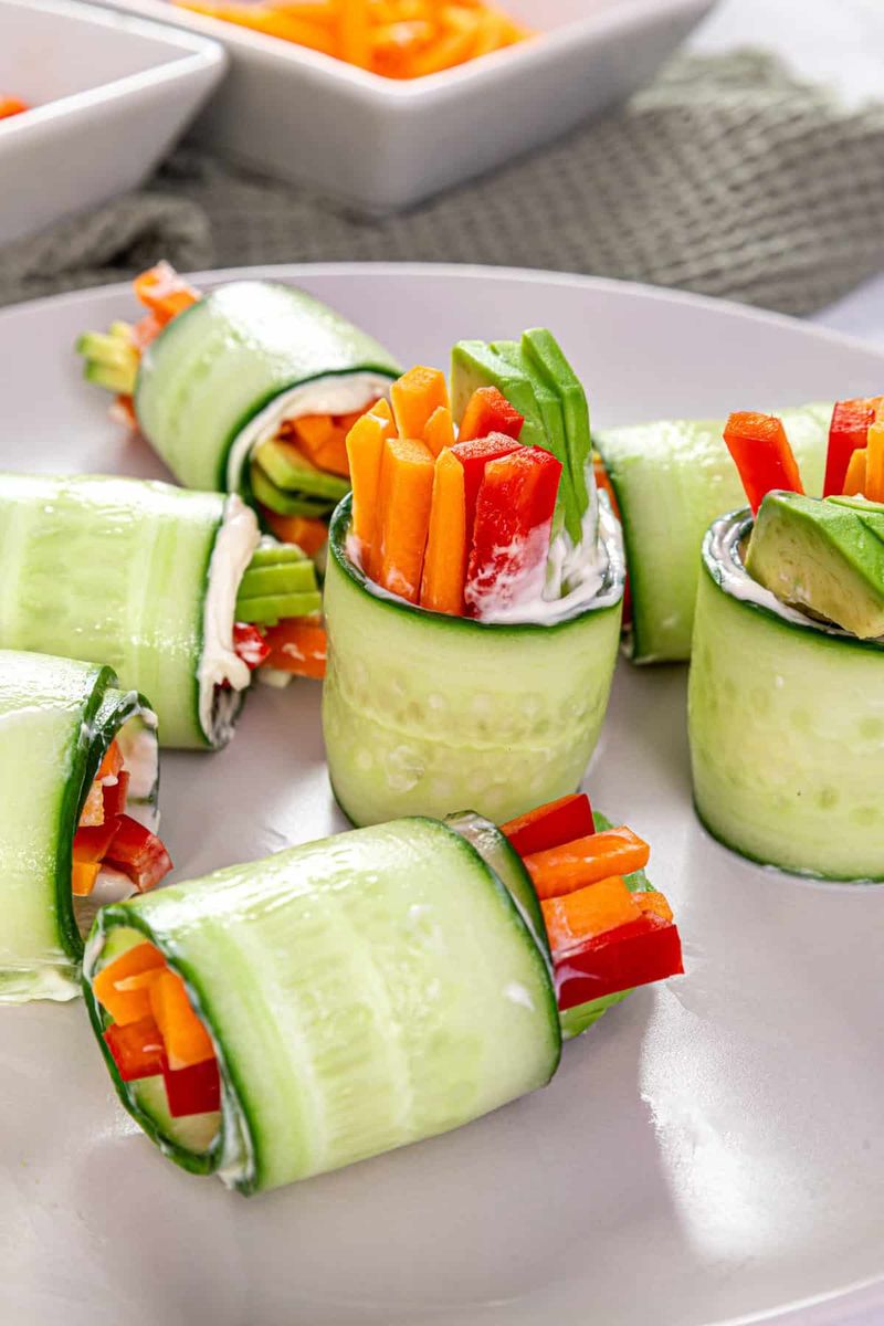 Cucumber Sushi Rolls