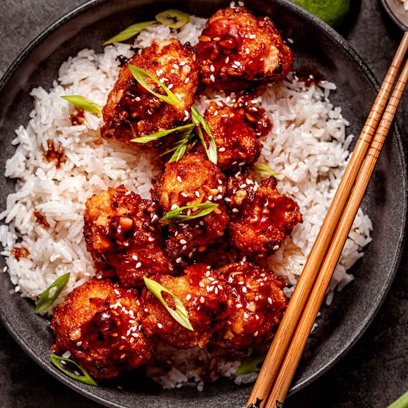 Korean Gochujang Cauliflower