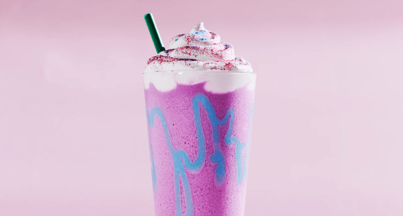 Unicorn Frappuccinos and Glitter Drinks