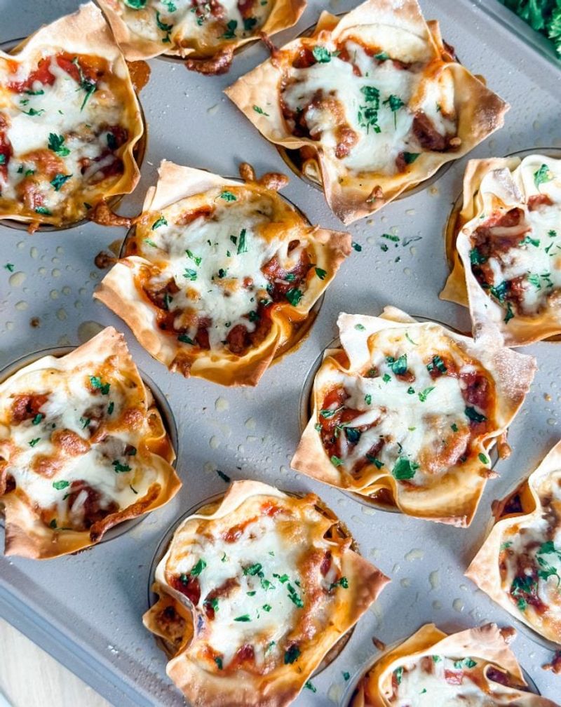 Lasagne Cupcakes