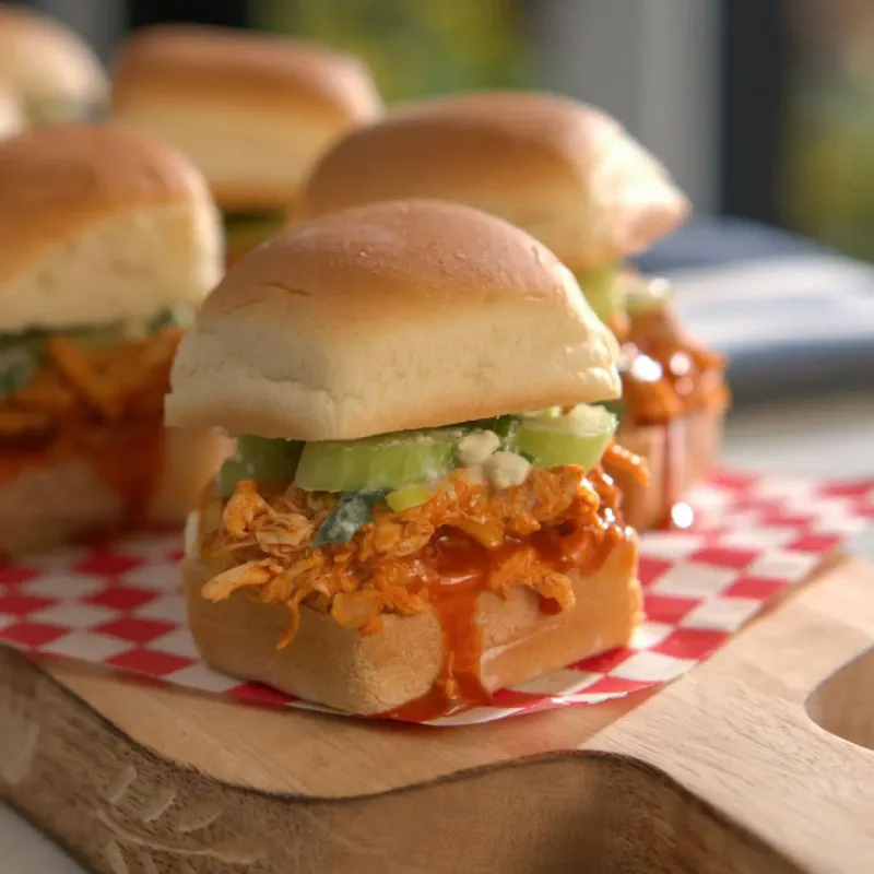 Buffalo Chicken Sliders