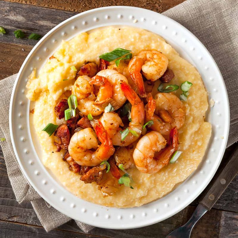 Shrimp And Polenta Southern Style