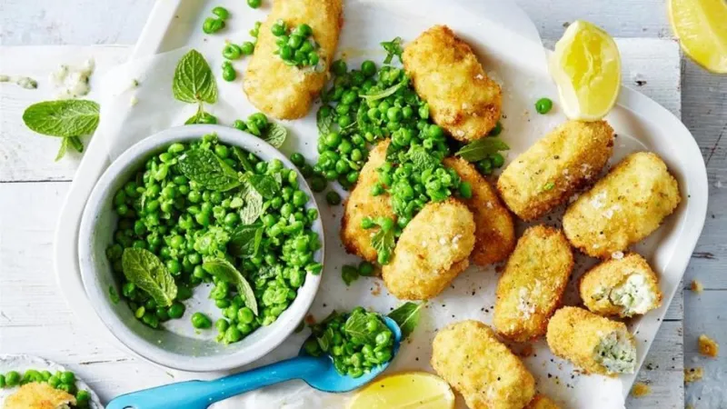 Crushed Minty Peas