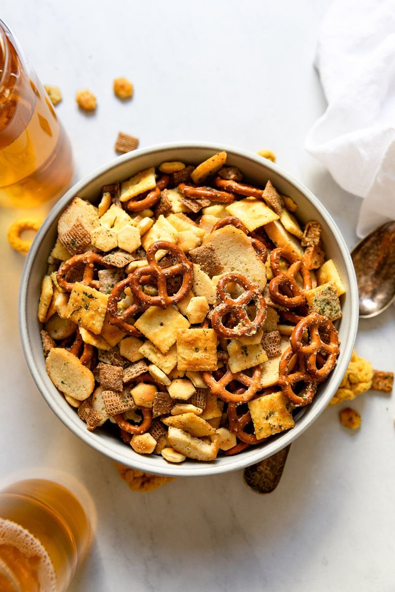Ranch Ditalini Snack Mix
