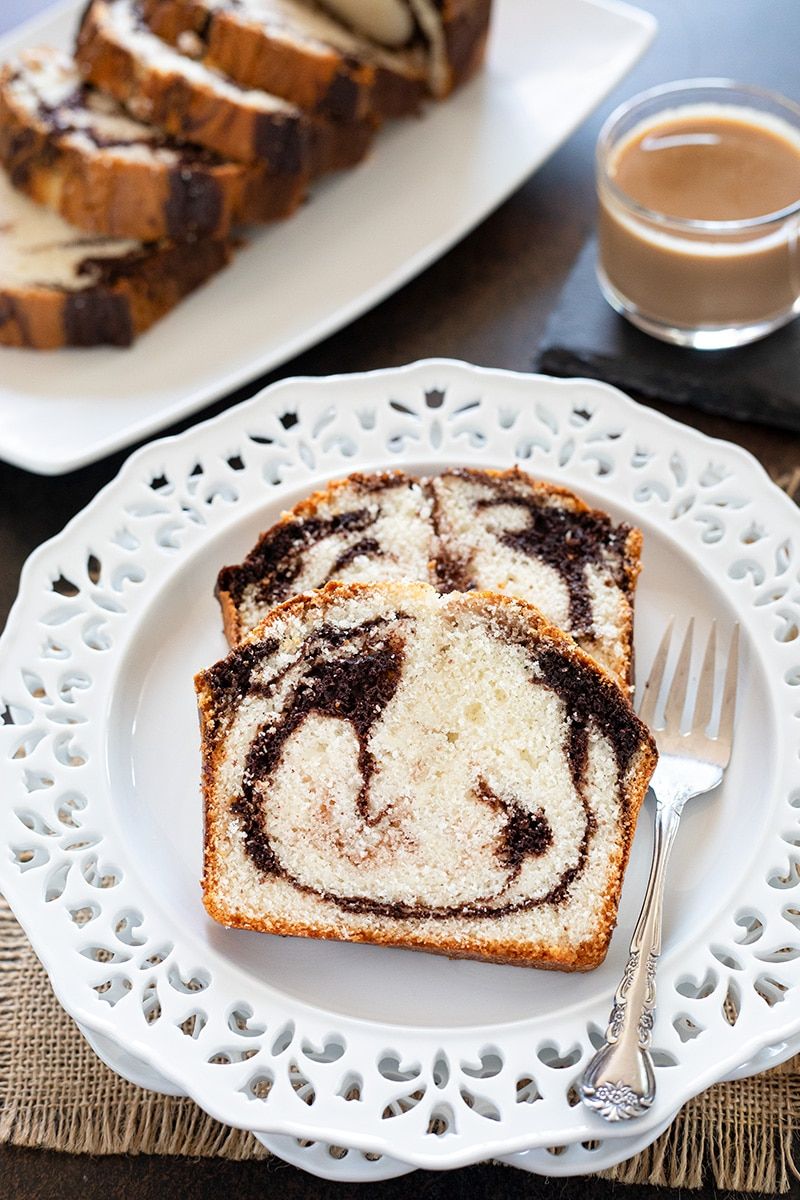 Marble Swirl Cake