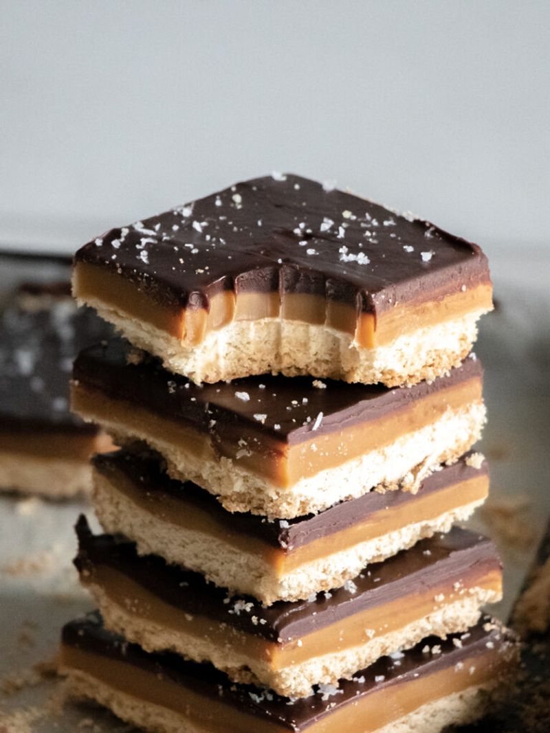 Salted Caramel Shortbread