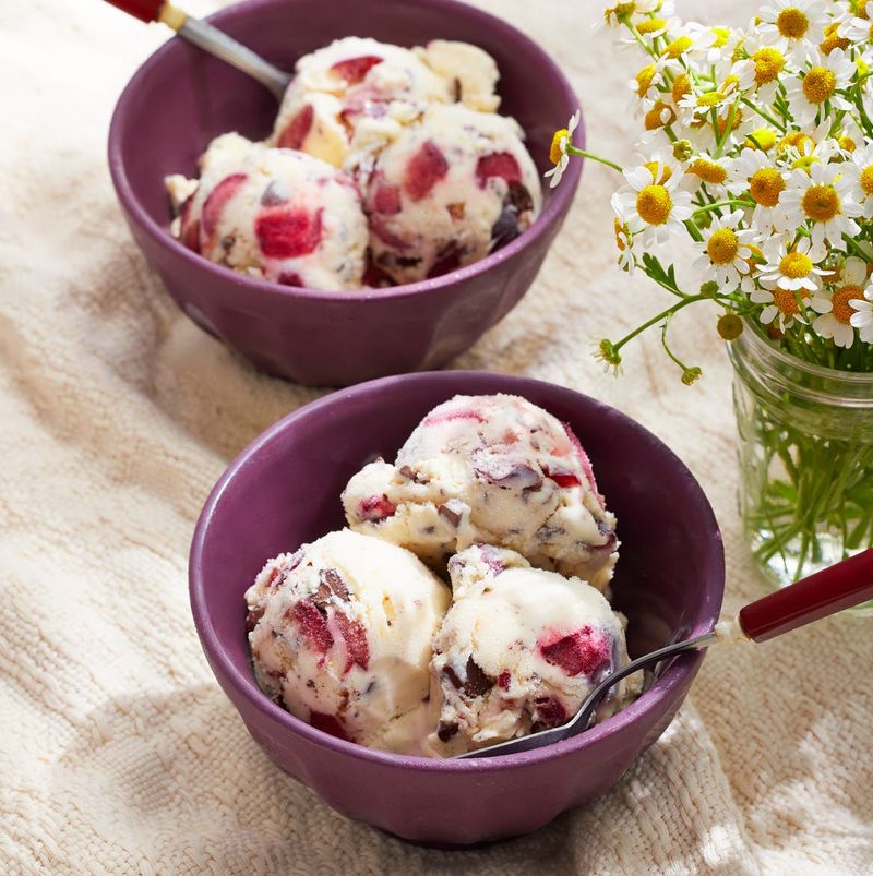 Cherry Garcia Style Ice Cream