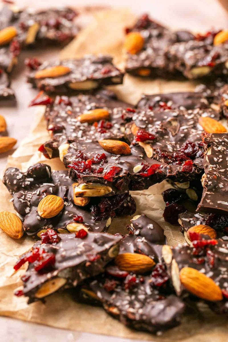 Dark Chocolate Cherry Bark