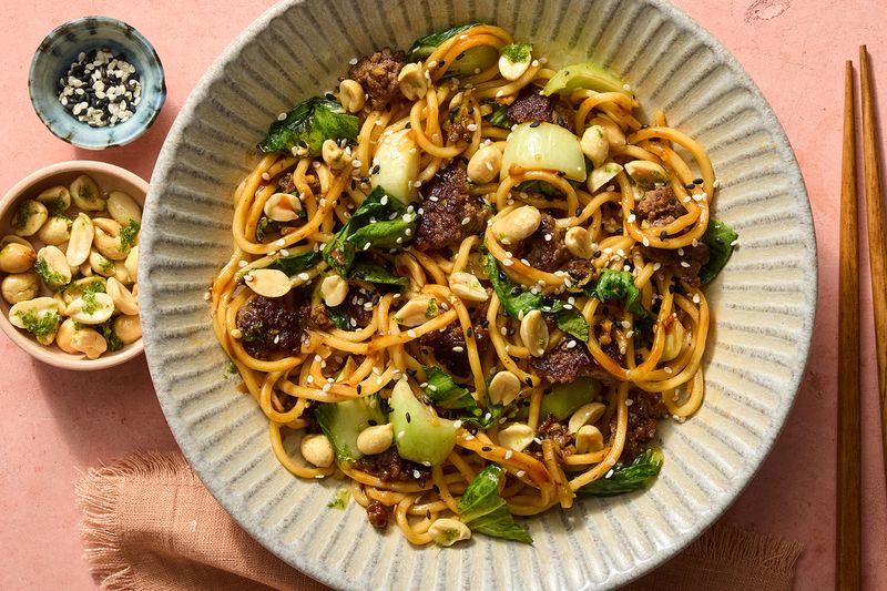 Beef and Ginger Noodle Bowl