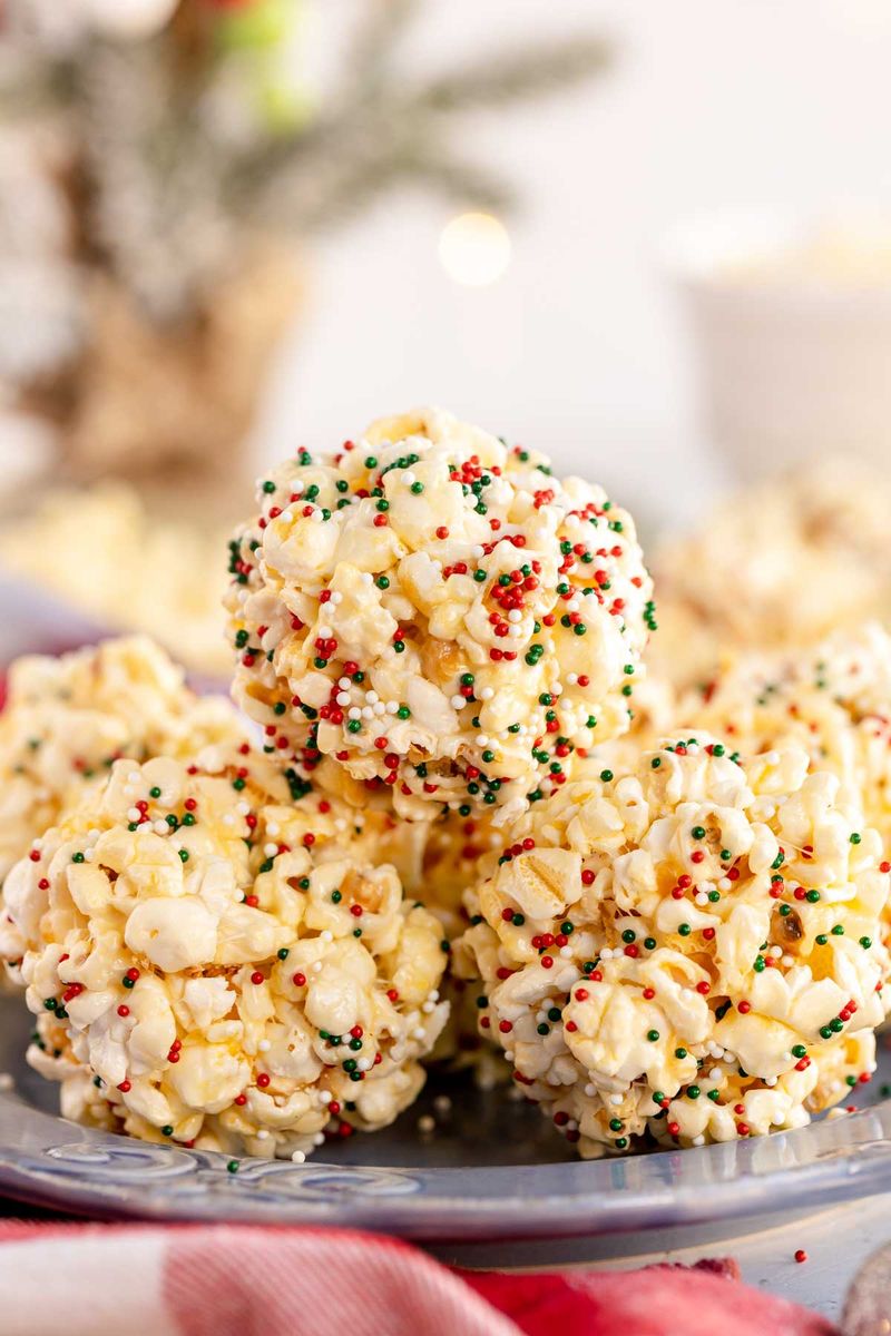 Marshmallow Popcorn Balls