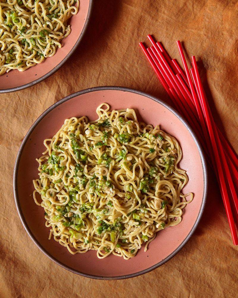 Ginger Scallion Noodles