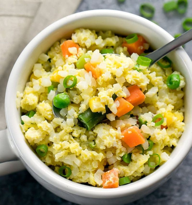 Egg Fried Cauliflower Rice