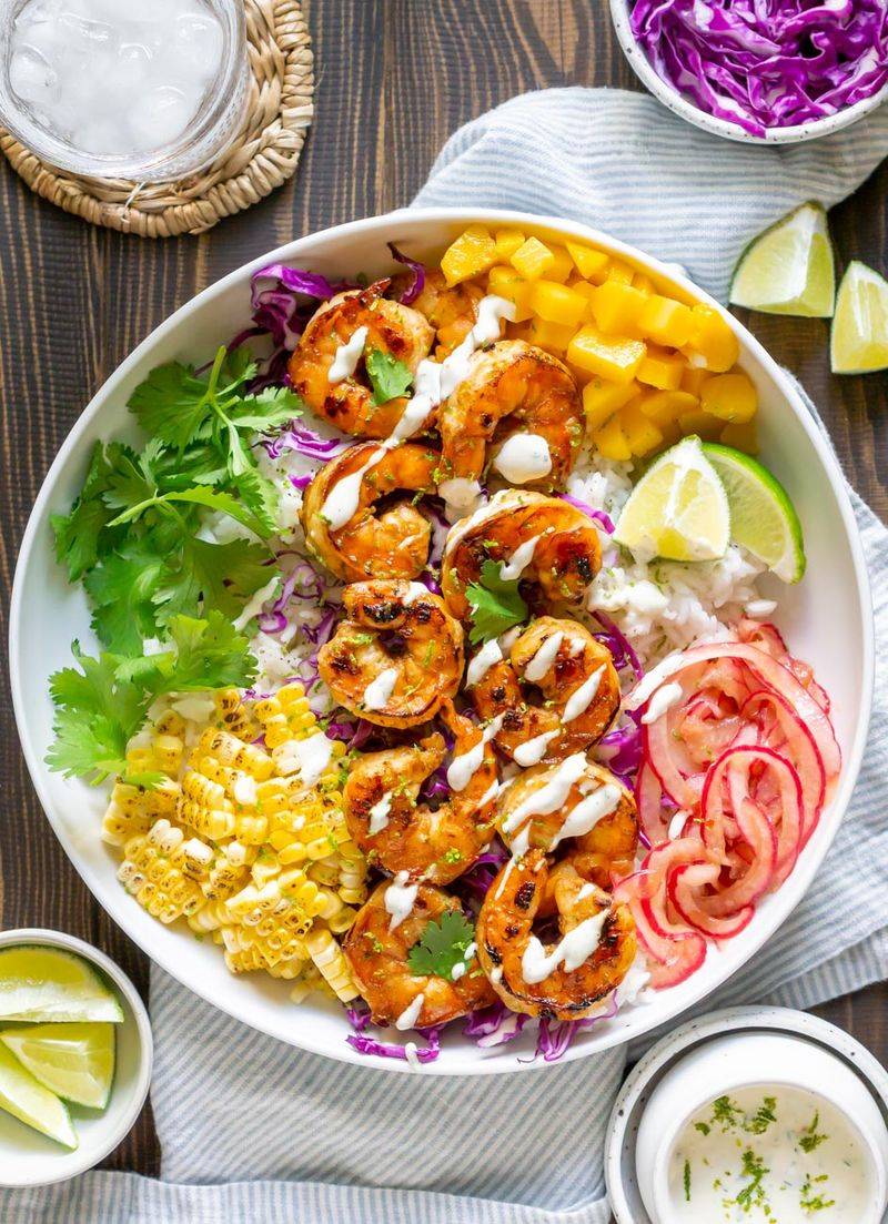 Shrimp Taco Bowl