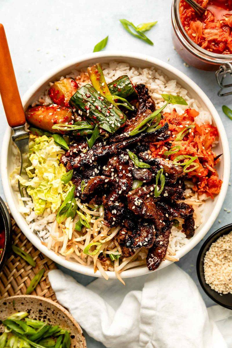 Korean BBQ Beef Bowl