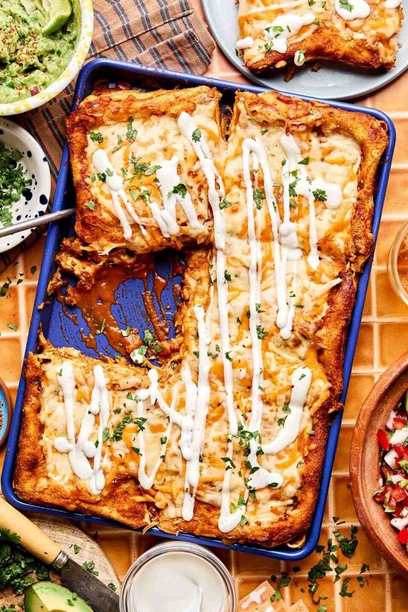 Cheesy Enchiladas