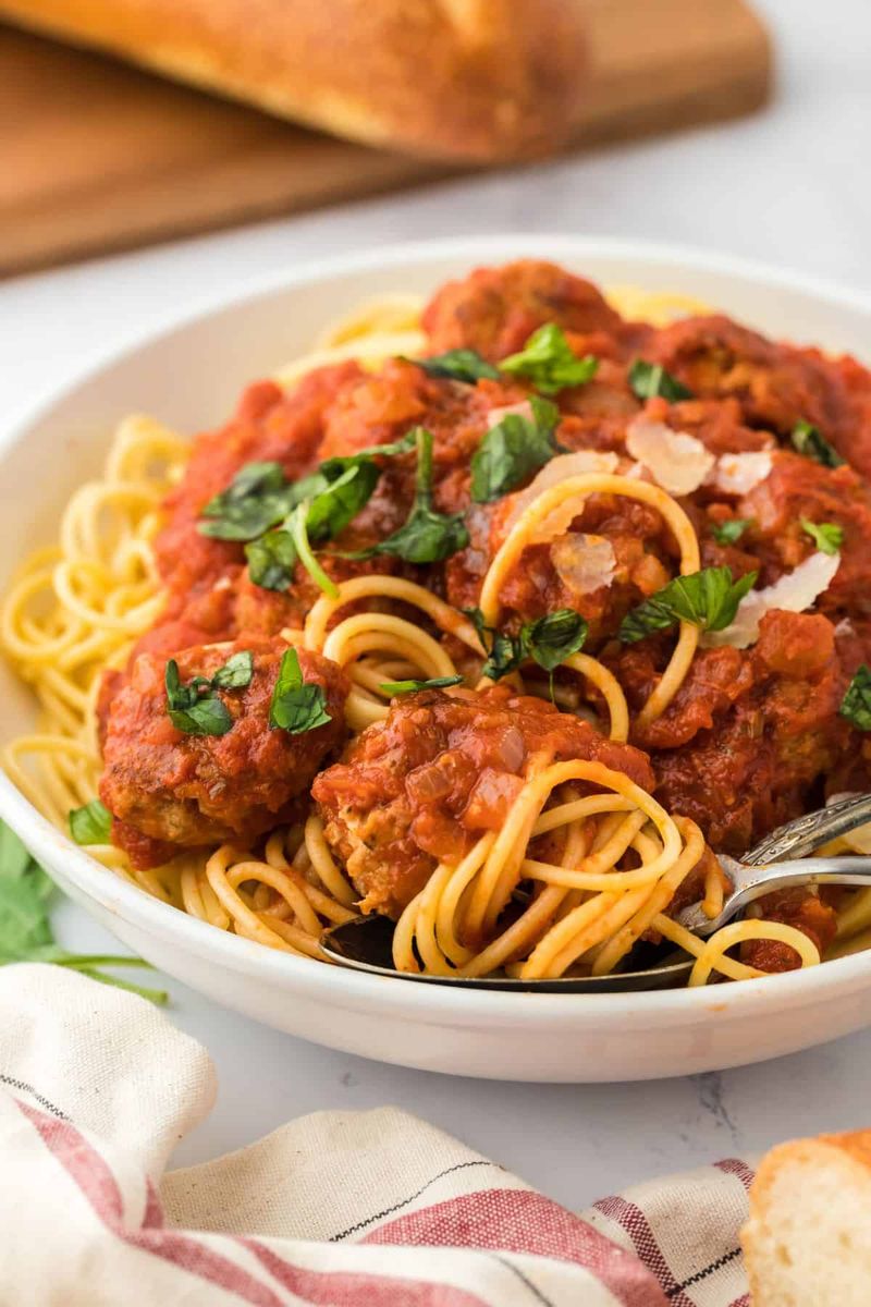 Spaghetti and Meatballs
