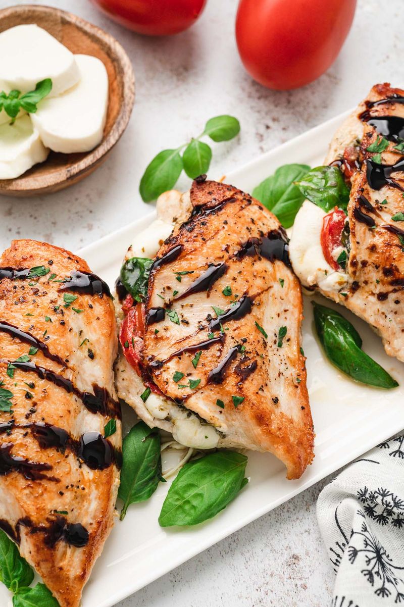 Caprese Stuffed Chicken