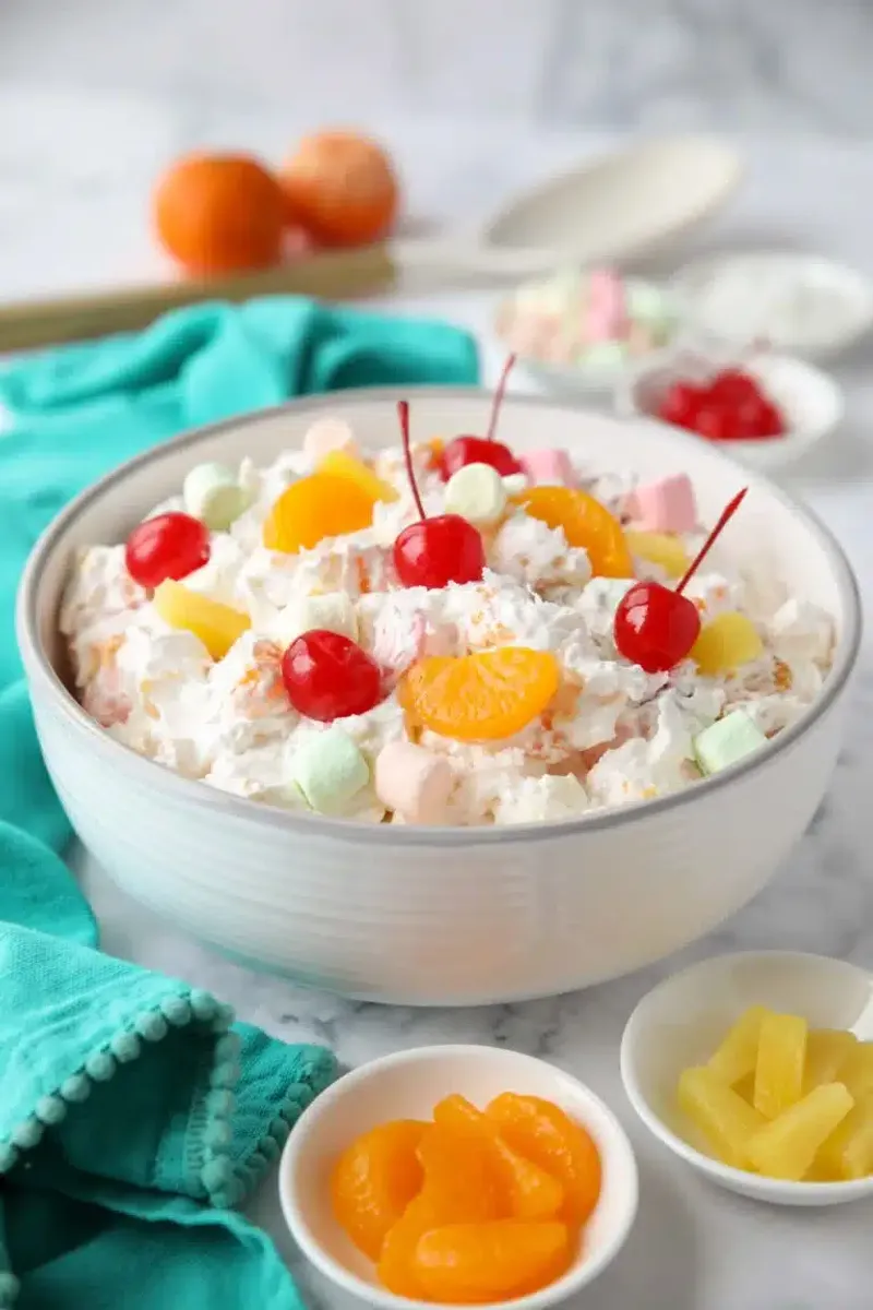 Ambrosia Salad: A Sweet Potluck Memory