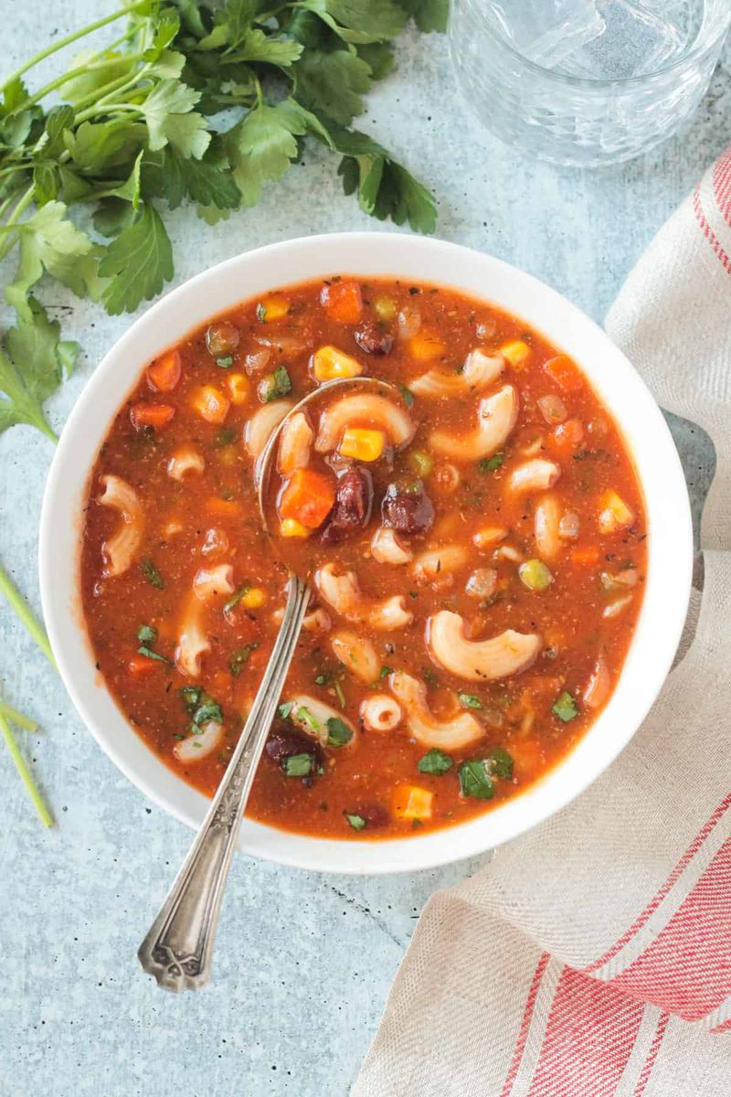 Frozen Veggie Soup