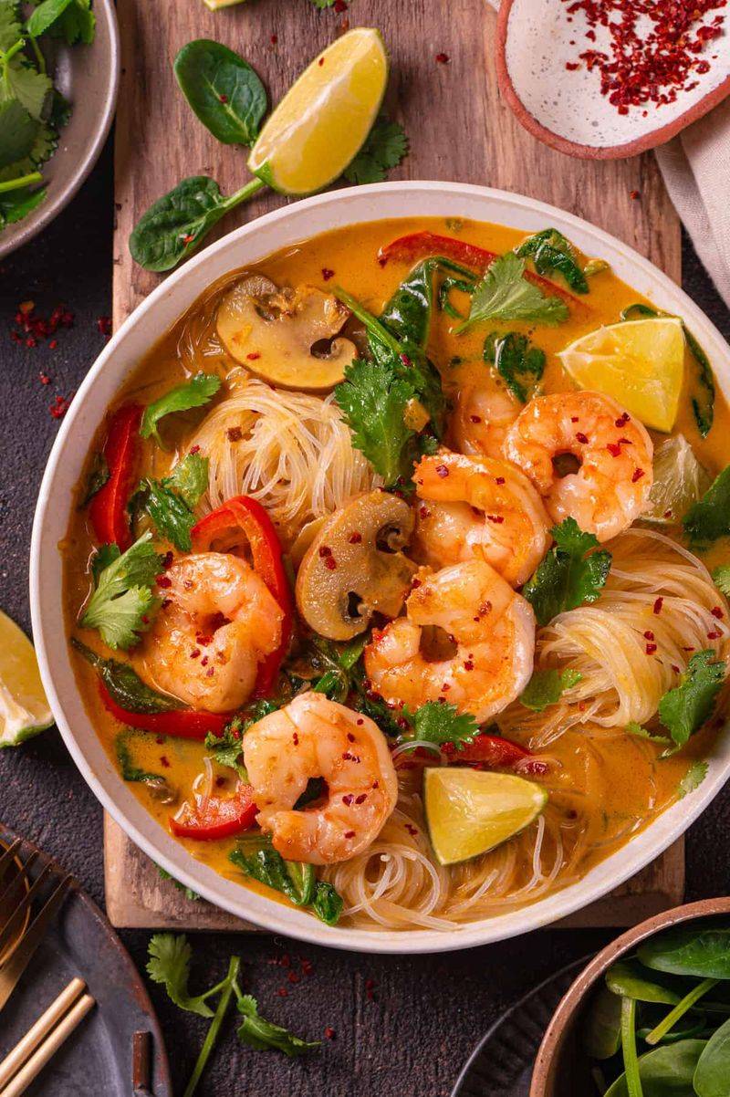 Thai Coconut Curry Soup