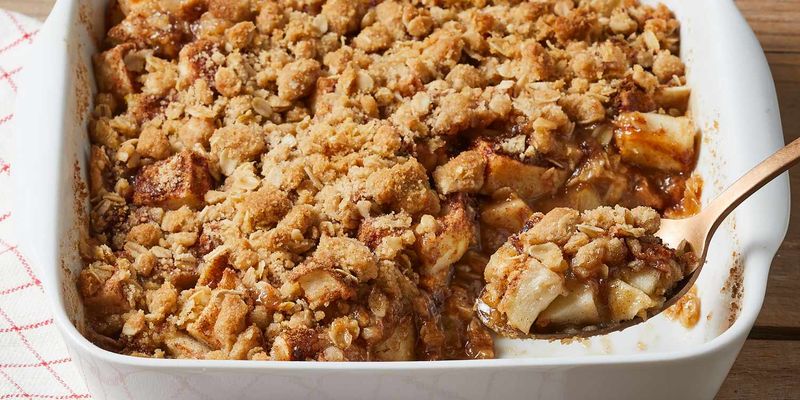 Fresh Apple Crumble