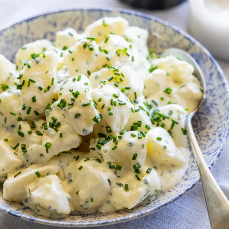 Potato Salad That Soaks It All Up